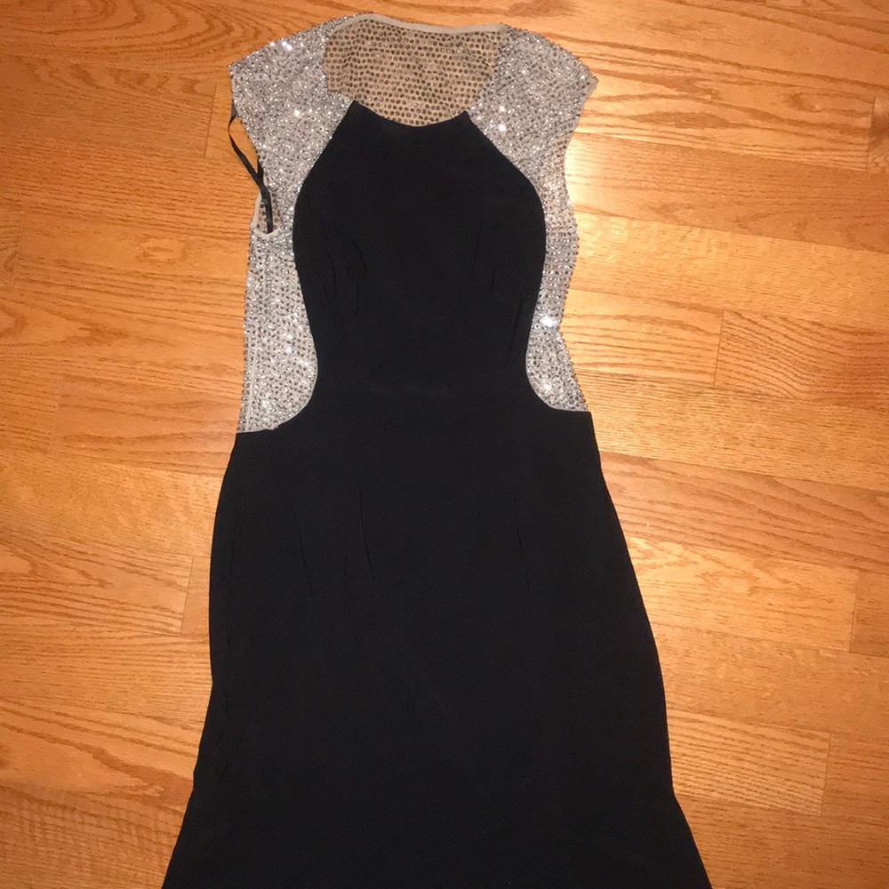 Stunning bedazzled Long Gown